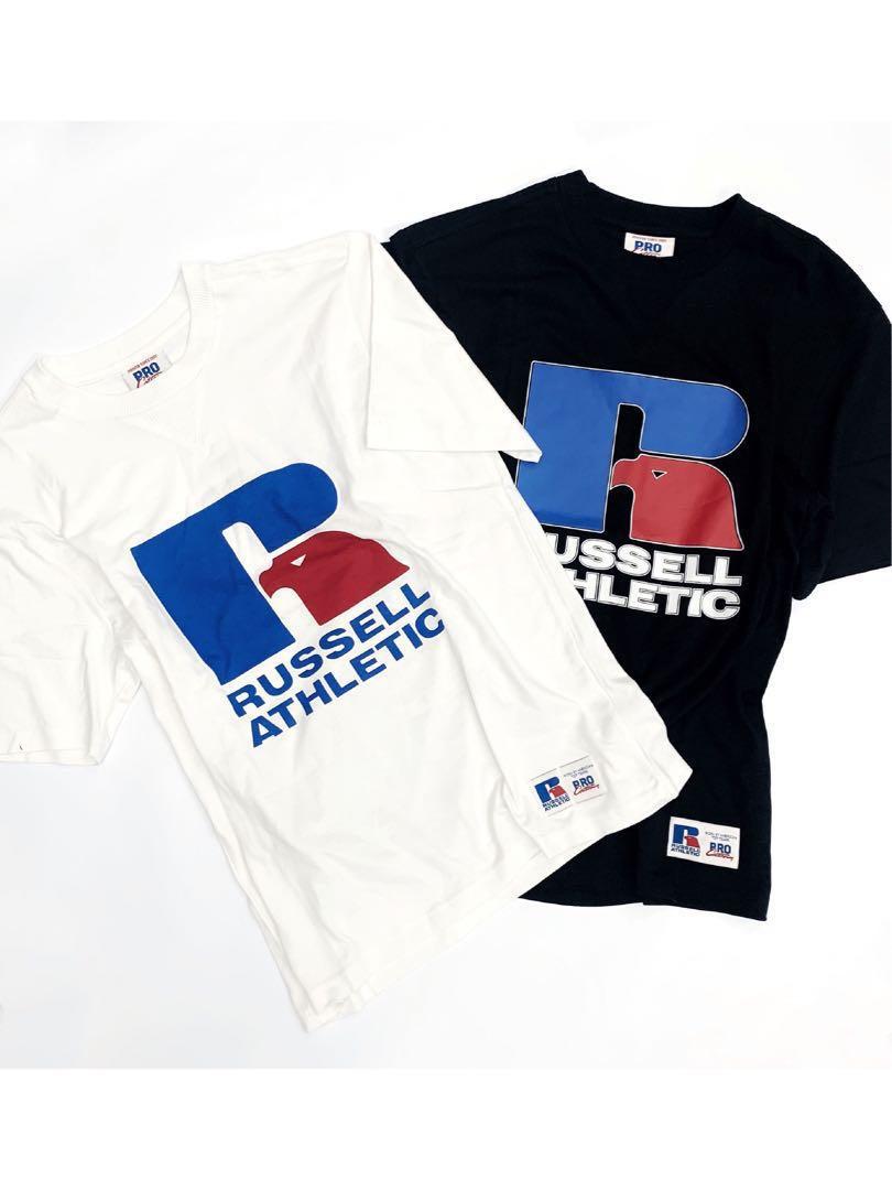russell pro cotton tee shirts
