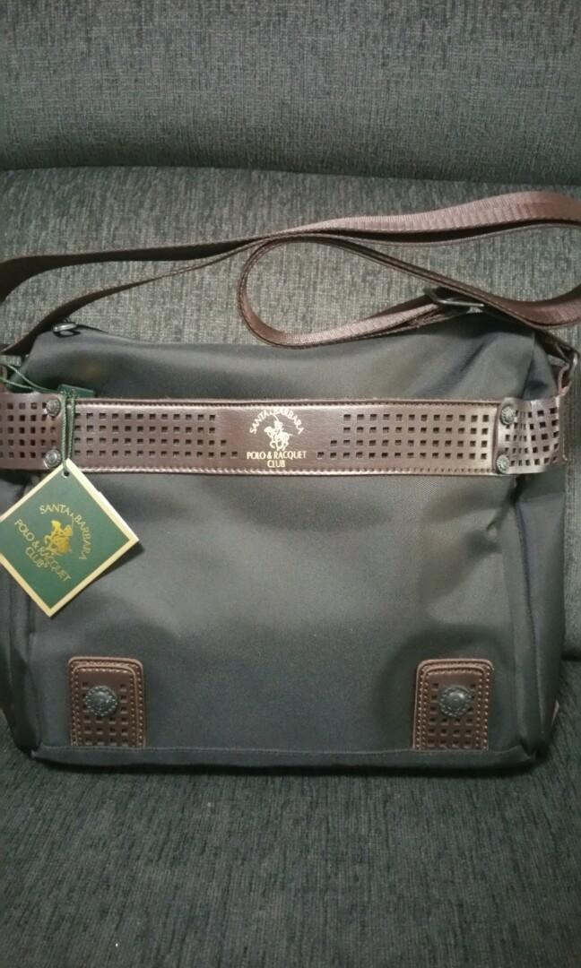 santa barbara polo & racquet club sling bag