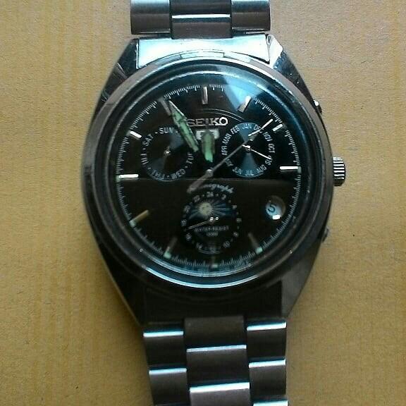 SEIKO 5 7S36 Chronograph, Fesyen Pria, Jam Tangan di Carousell