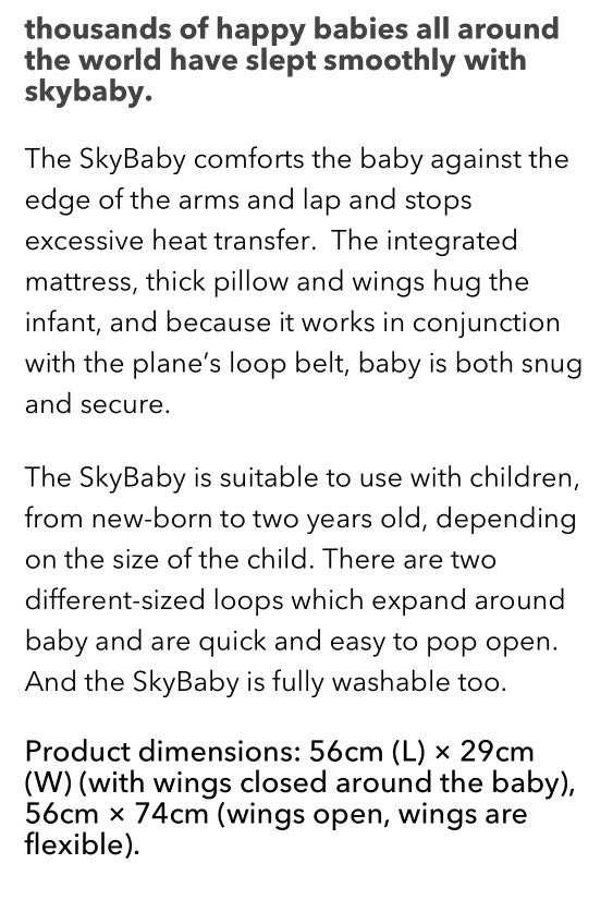 air travel baby mattress