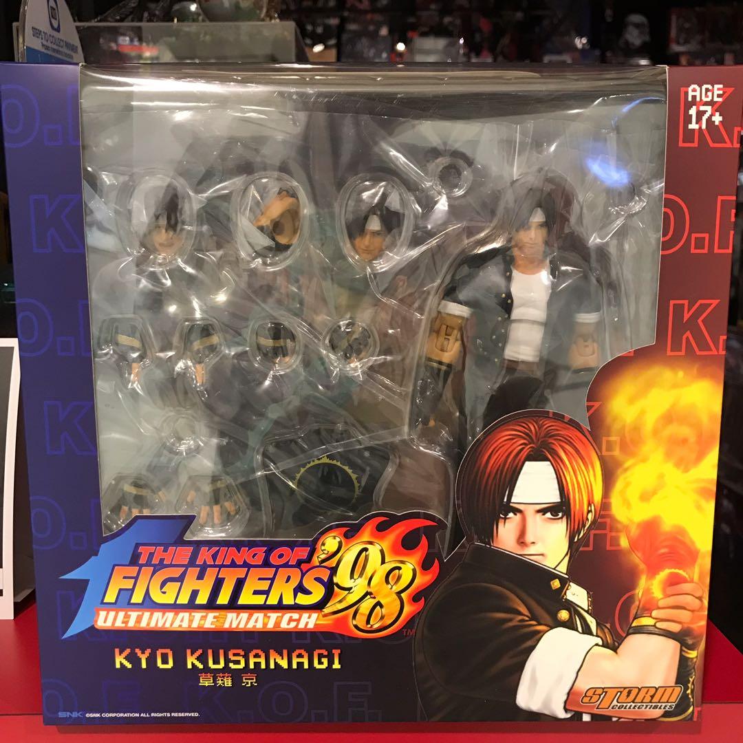 The King of Fighters Storm Collectibles KYO KUSANAGI Ultimate Action Figure LTD
