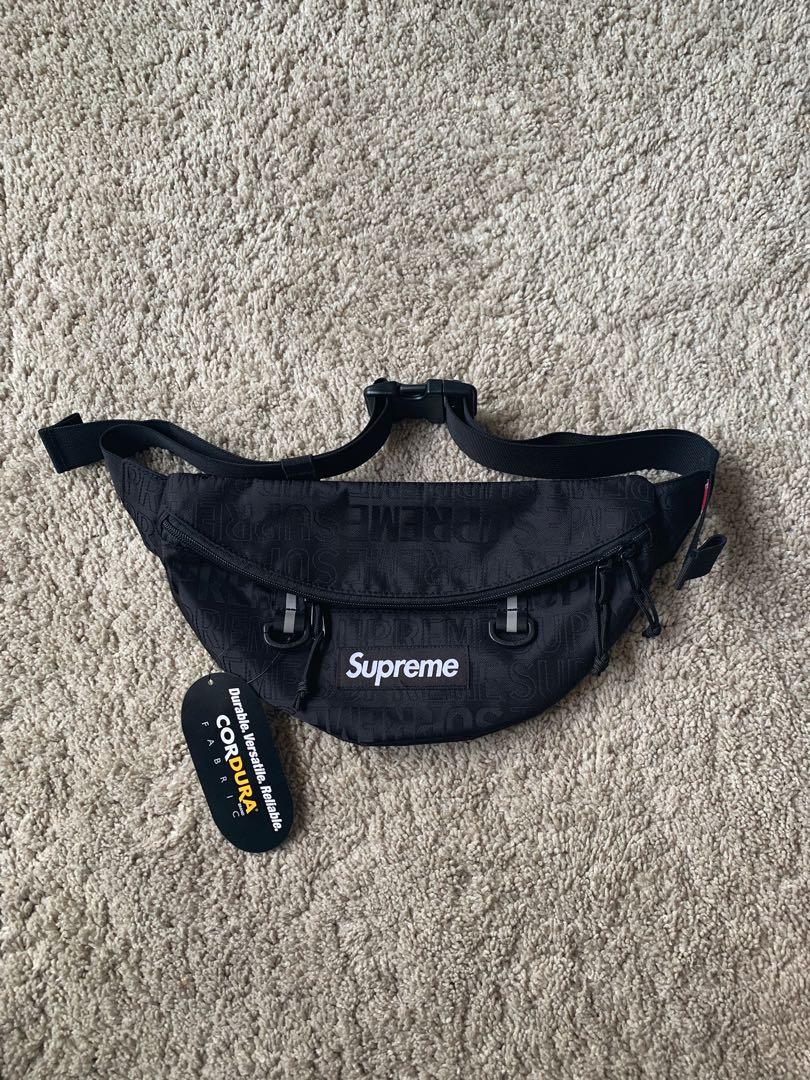 Supreme Waist Bag SS19 Black