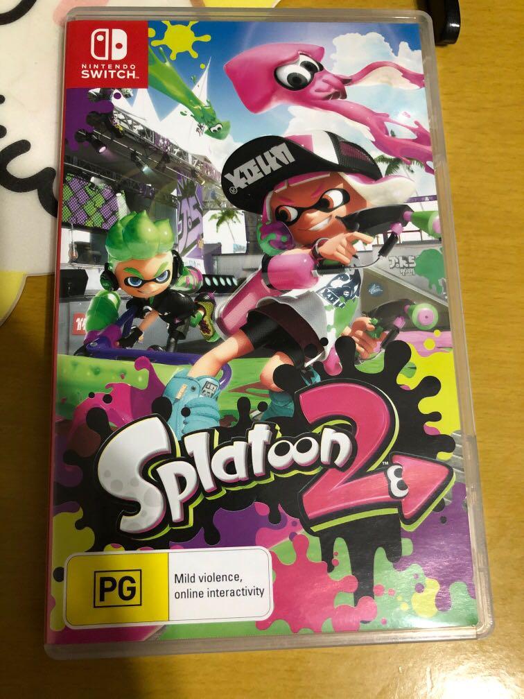 Switch Splatoon 2 二手任天堂明星大亂鬥 遊戲機 遊戲機遊戲 Carousell