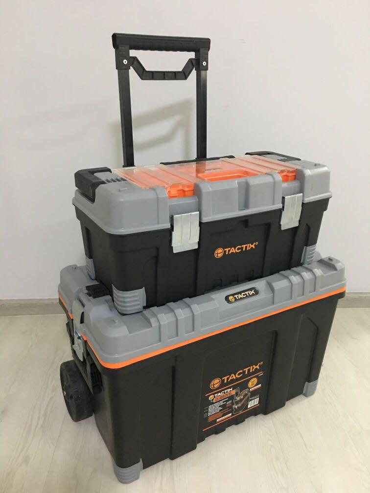 Tactix 2 in 1 on sale rolling tool box set