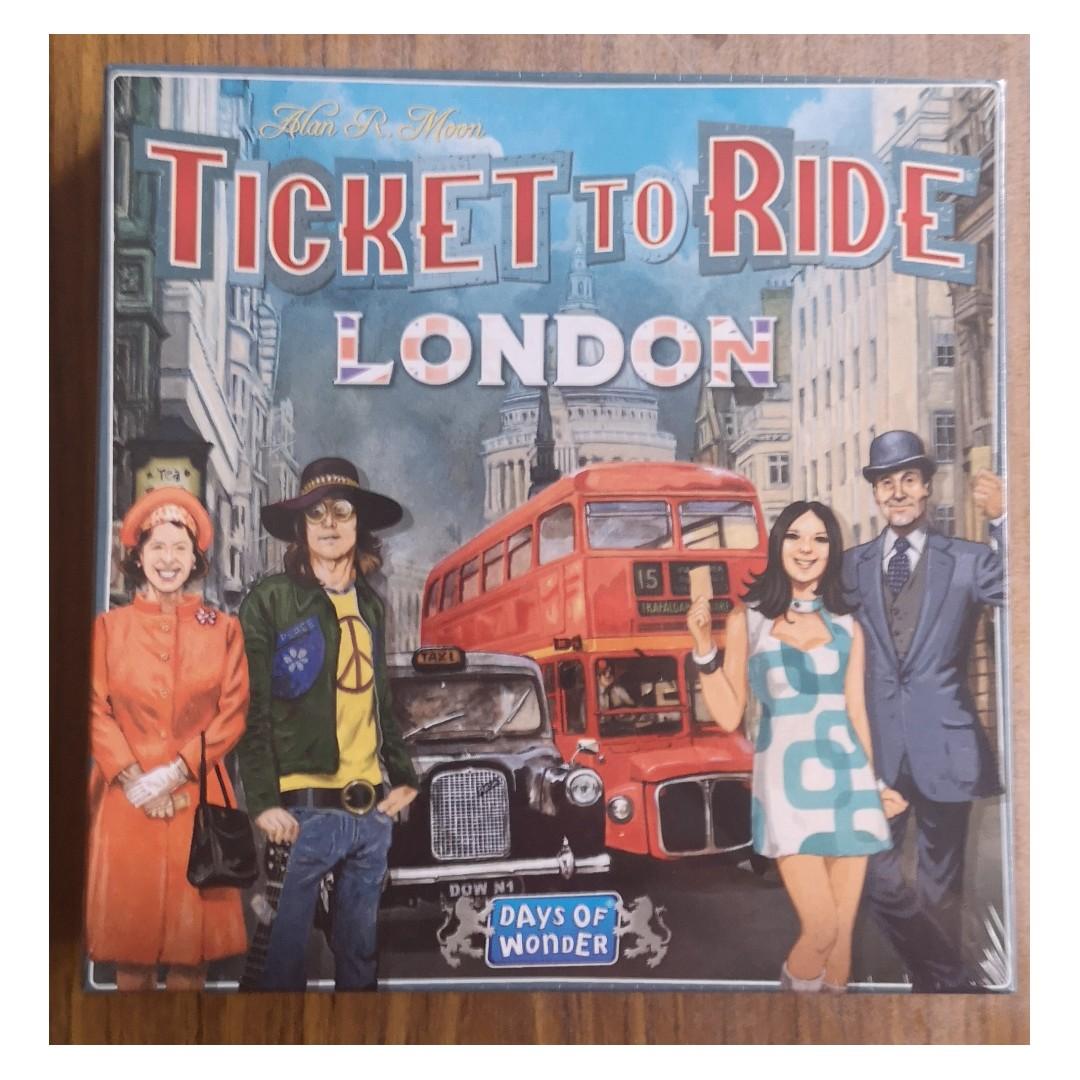 Ticket to Ride London Board Game, Toys & Games, Board Games & Cards on