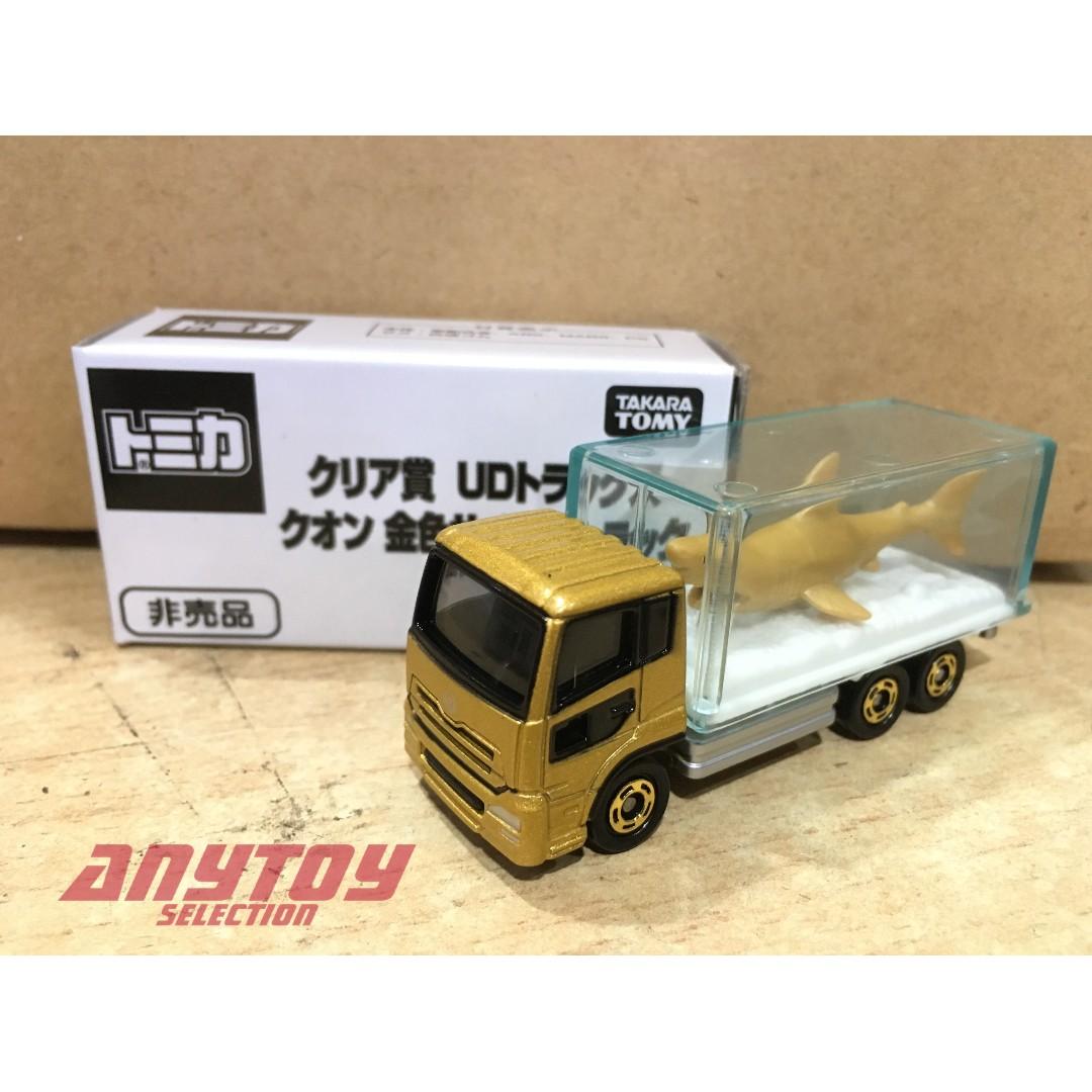 Tomica 非賣品clear賞quon Ud Truck 金色鯊魚運搬車 興趣及遊戲 玩具 遊戲類 Carousell