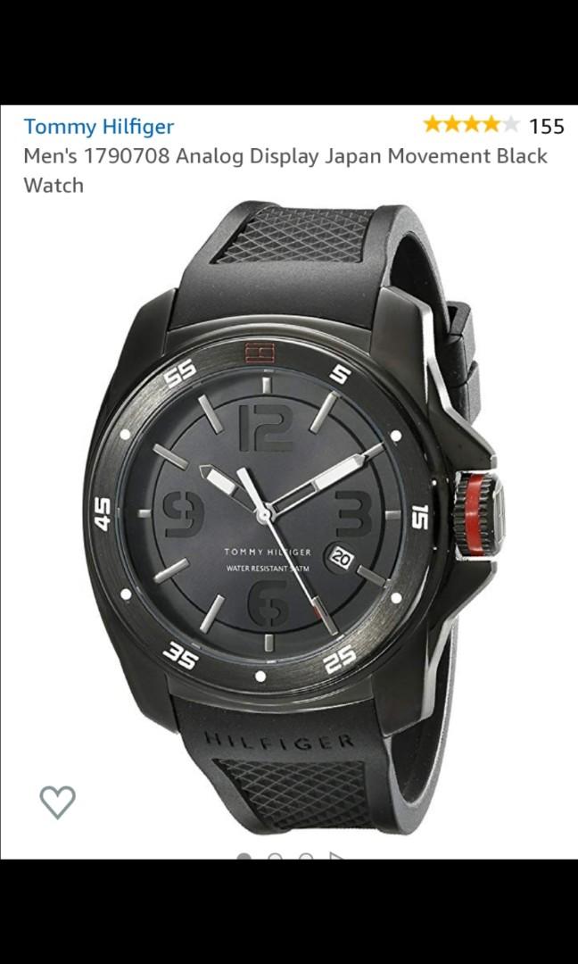 tommy hilfiger watch 5atm water resistant