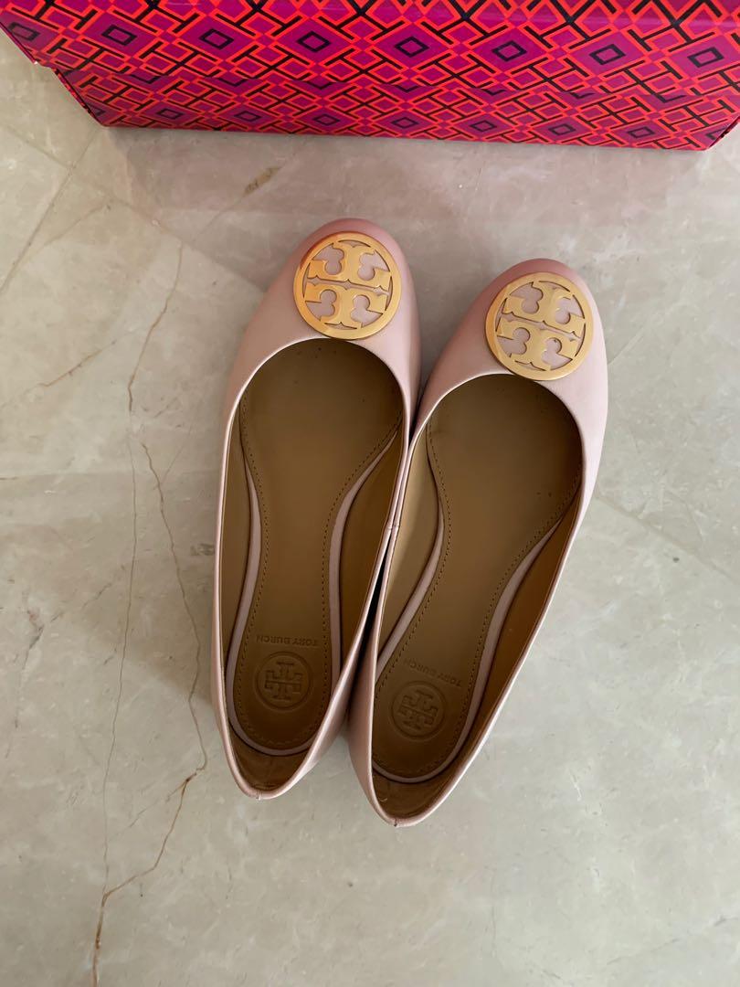 Tory Burch Benton Ballet Flat in Sea 