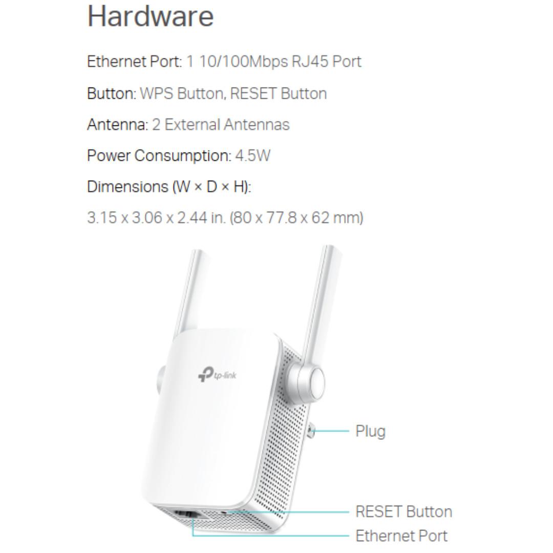 Tplink Wifi Range Extender Tl Wa855re 27 Electronics Others On Carousell