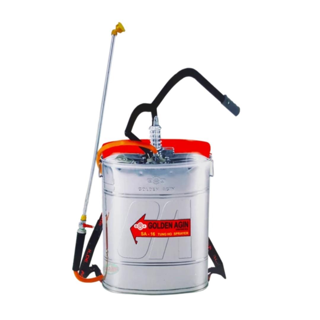 Tung Ho SA16 Golden Agin Stainless Knapsack Sprayer, Commercial