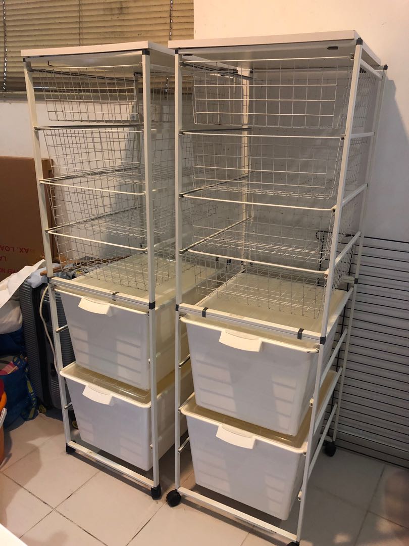 Two Unit Storage Two storage units - $25 each, Furniture & Home Living, Home Improvement ...