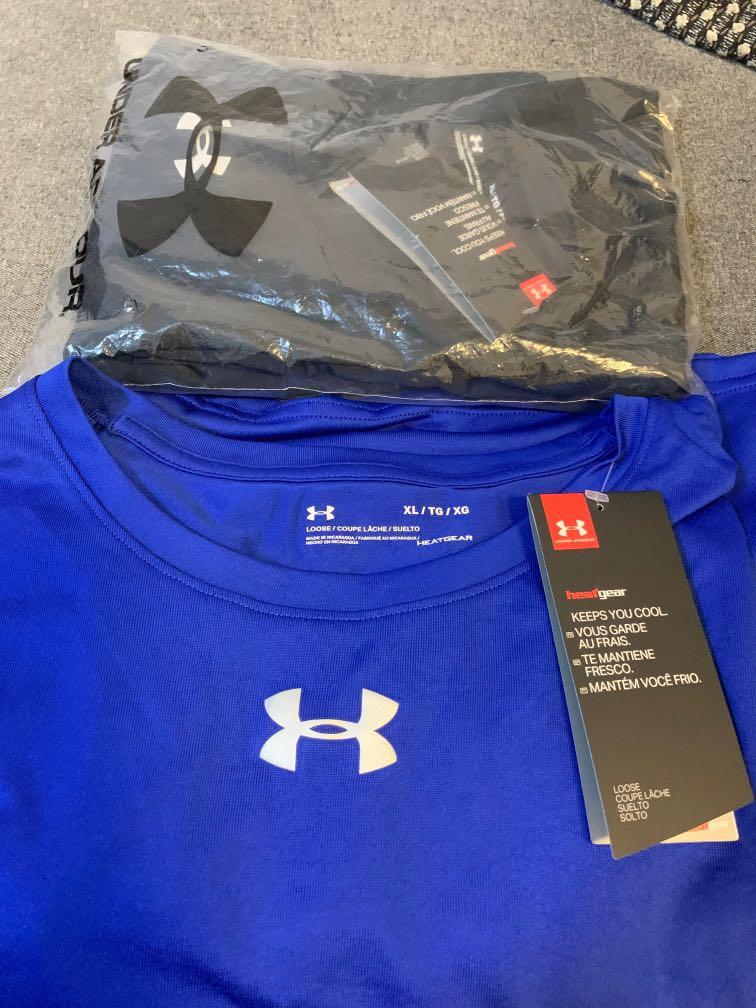 men's under armour heat gear loose shirt