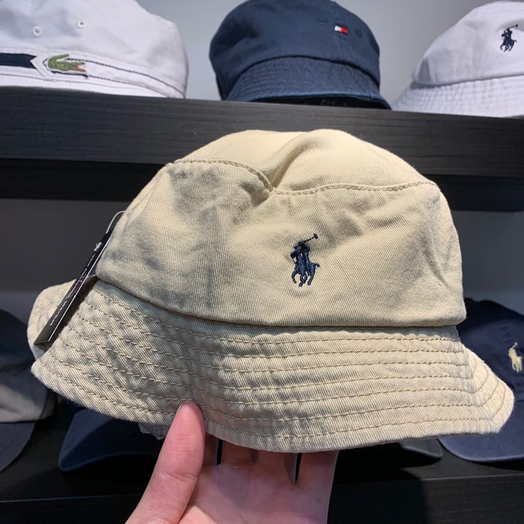 vintage polo bucket hat