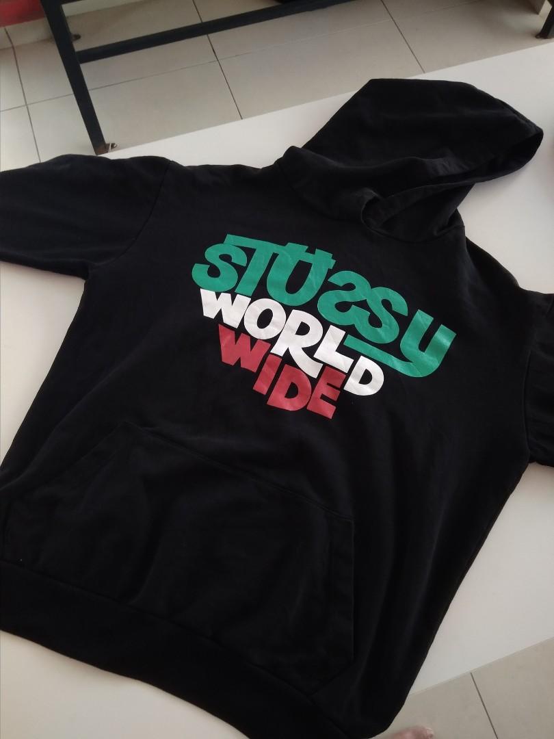 Stussy worldwide hoodie new arrivals