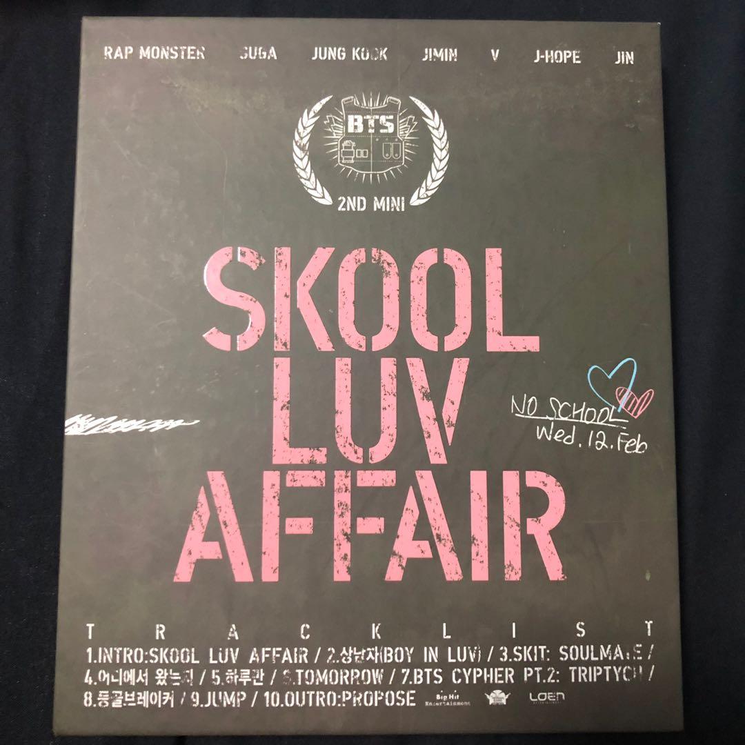 Wts Bts Skool Luv Affair Album Entertainment K Wave On Carousell