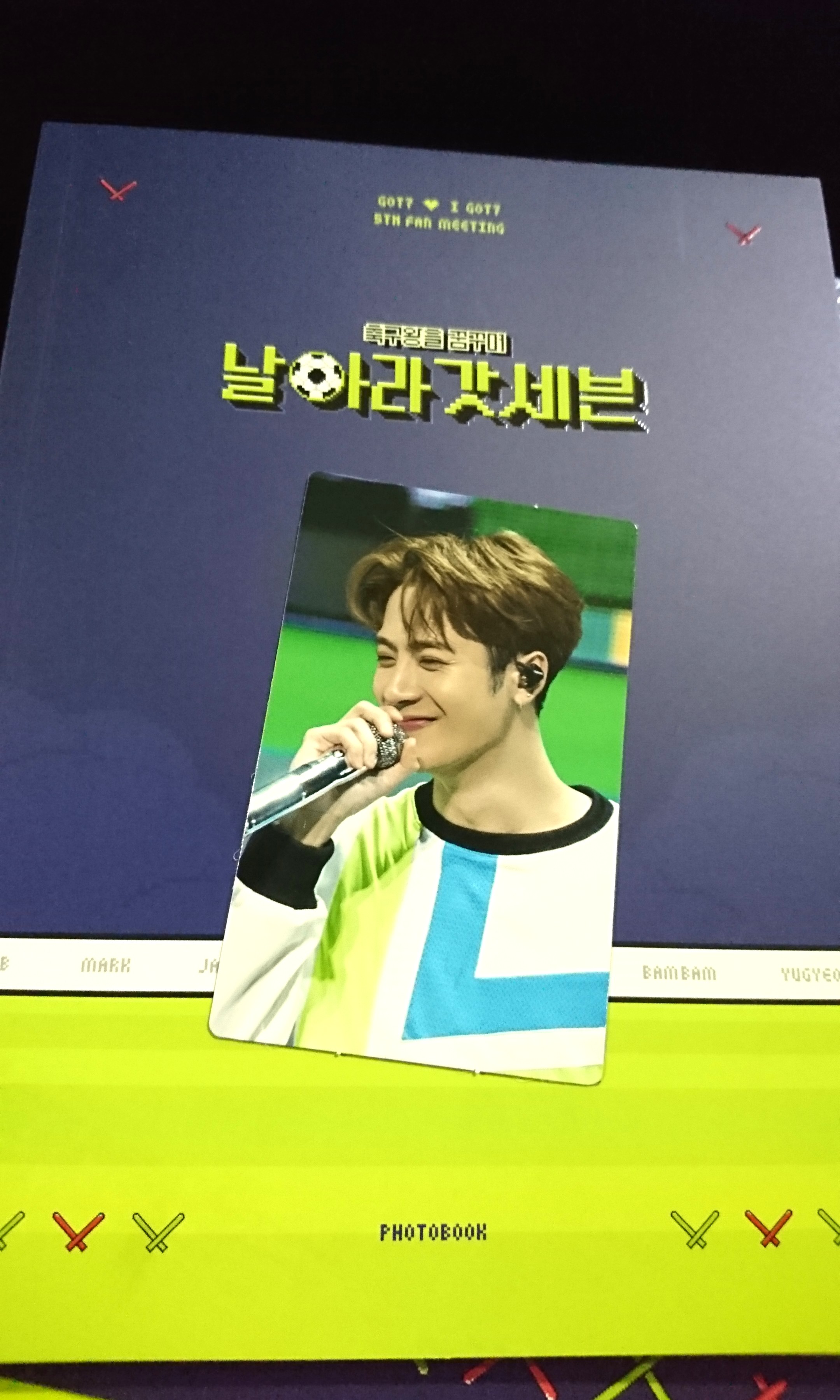 WTT] GOT7 5th Fanmeeting DVD Photocard, Hobbies & Toys 