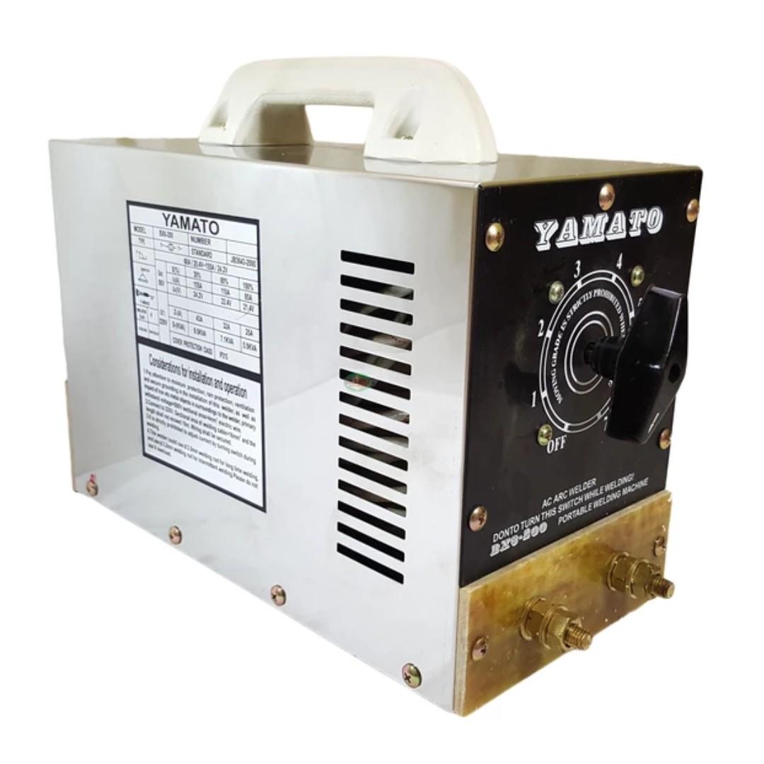 Yamato BX6 200A Stainless Body Welding Machine (Category: Construction Tools & Equipment) located in Quezon City. Submitted by vertexpowertools (Listing ID 249750485, Image 1). Description: ·Stainless Body ·Portable Welding Machine ·Power Cord not yet included (75 php per Meter) ·200 Amps Contact#: 8715-2848 | 8668-5818 | 0917-6230556 Address: 125-A G. Araneta Ave., Brgy. Santol, Quezon City (Near Corner Palanza St. Beside Happy Wheels Accessorie