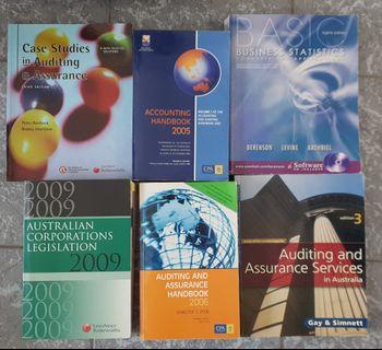 Audit, Accounting and Business Text books