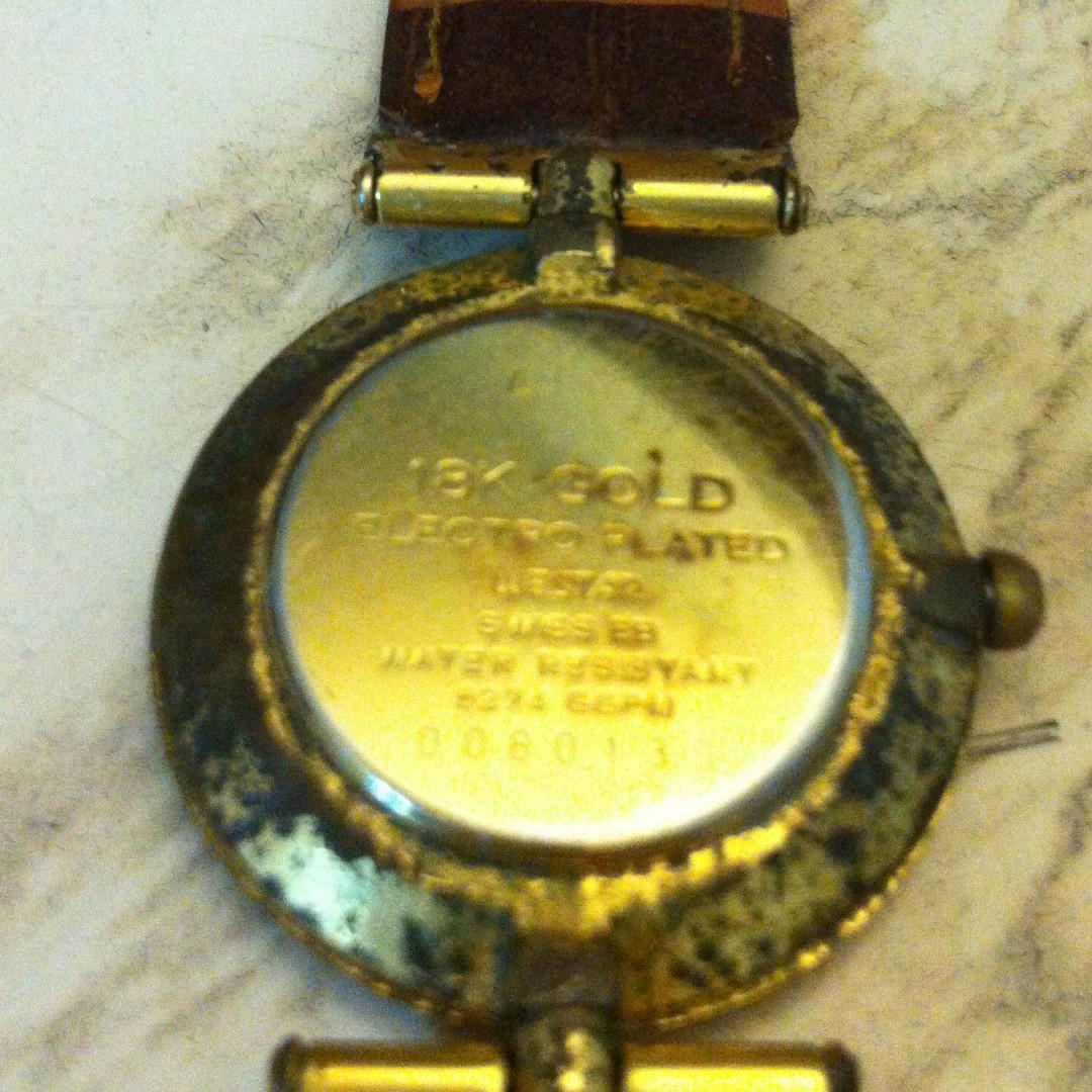 18K Gold Westar watch Swiss made