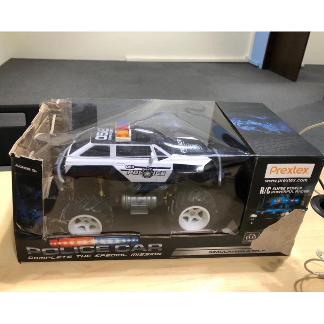 prextex remote control monster police truck