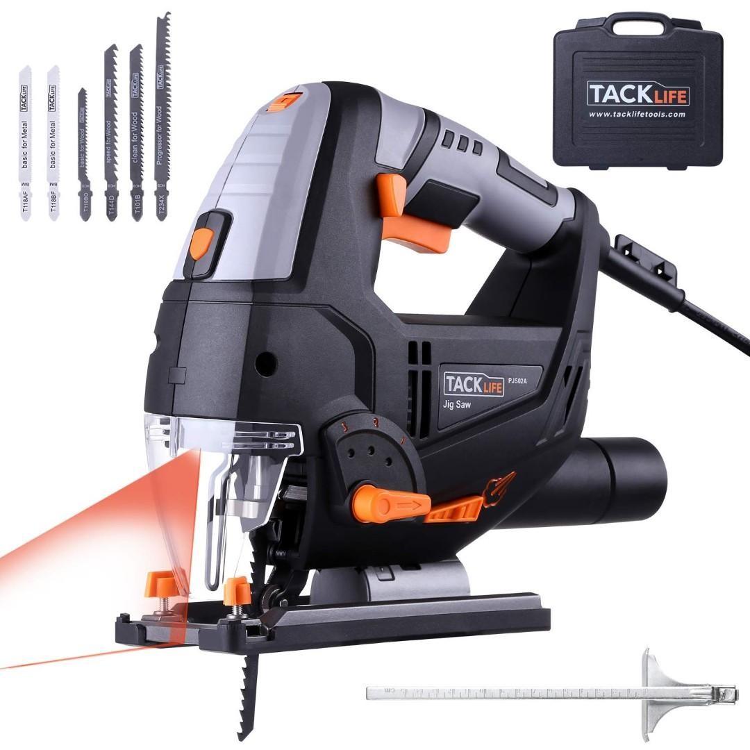 2088 Tacklife Saw Saw Laser Led Cut 45º To 45º Cut Plastic