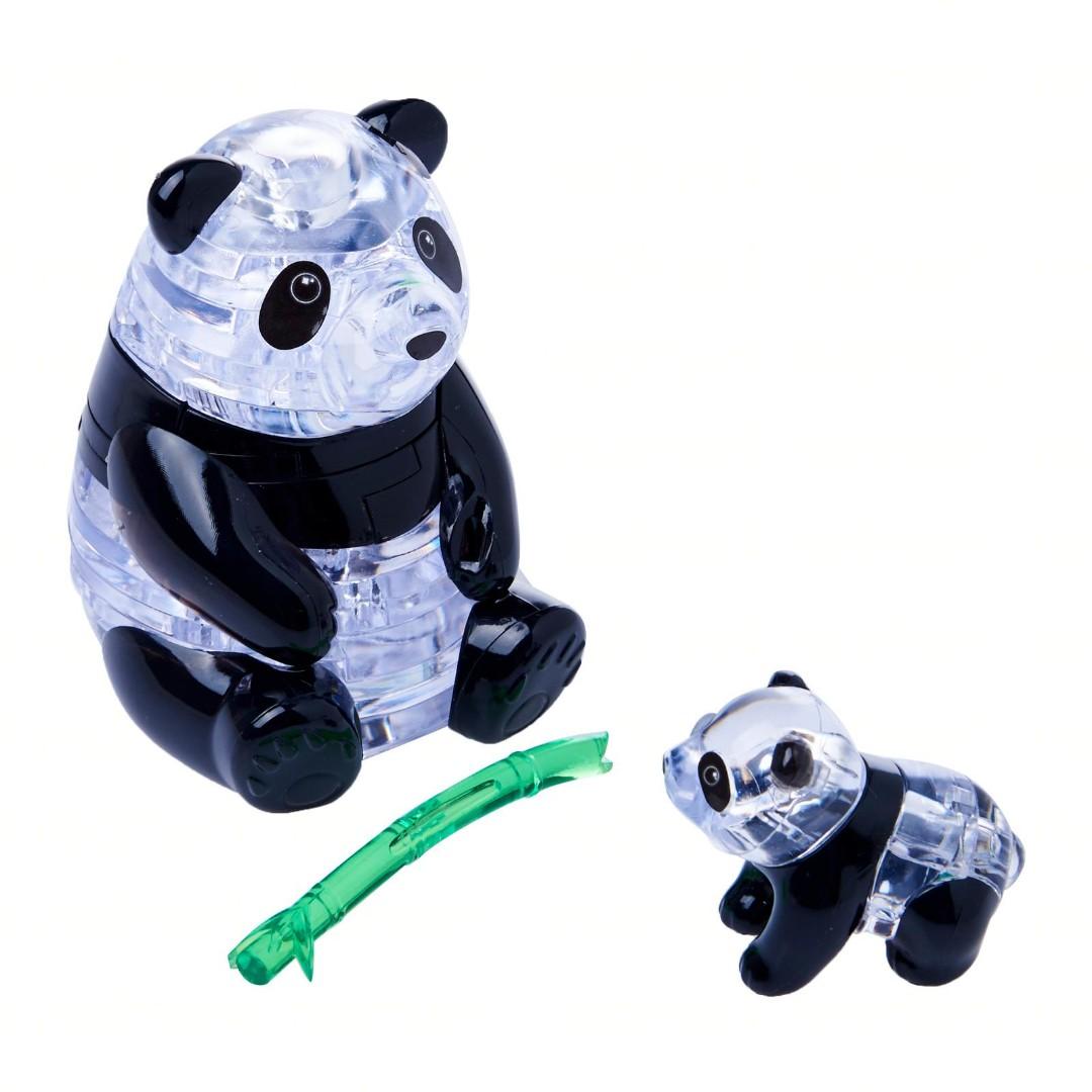Playnlearn Panda Jigsaw 3d Crystal Puzzle Panda Baby Babies