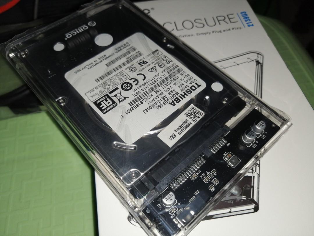 500GB External HDD Drive usb 3.0 (Category: Hard Disks & Thumbdrives) located in Bacoor. Submitted by ivanyun (Listing ID 249992929, Image 2). Description: 500gb external hdd fully Transparent Edition USB 3.0 Plug and Play package Include: 500gb toshiba slim HDD Orico Fully transparent Enclosure Brandnew case USB WIRE 3.0 Box manual Free kunteng movies meetup only robinson imus Test to sawa on meetup.