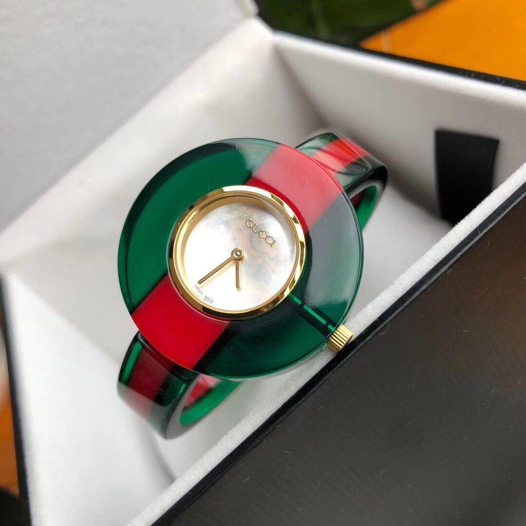 PREORDER ORIGINAL GUCCI VINTAGE WEB RESIN LADIES WATCH