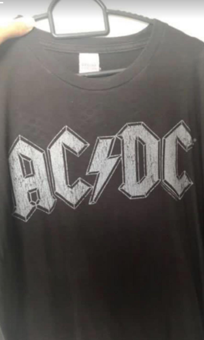 Acdc Vintage Band Tee M Women S Fashion Clothes Tops On Carousell