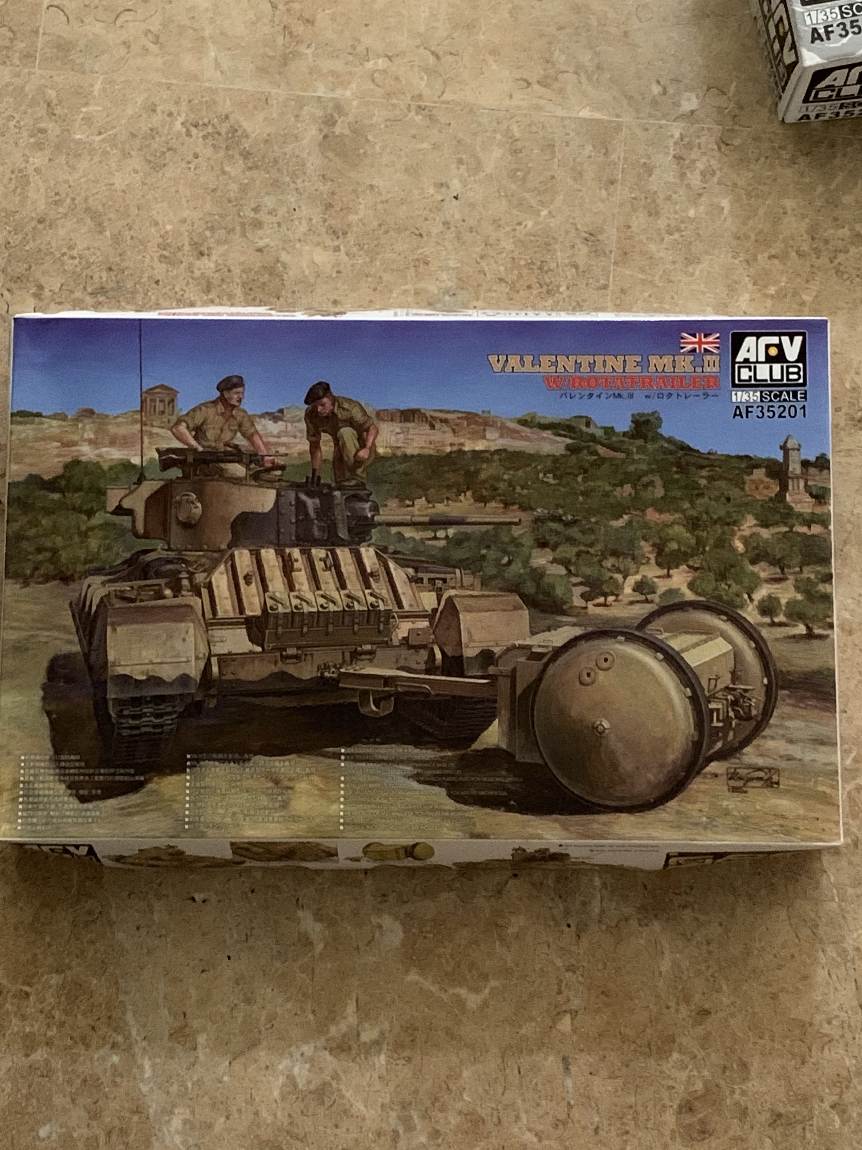 Afv Club 1 35 Valentine Mk Iii Toys Games Others On Carousell