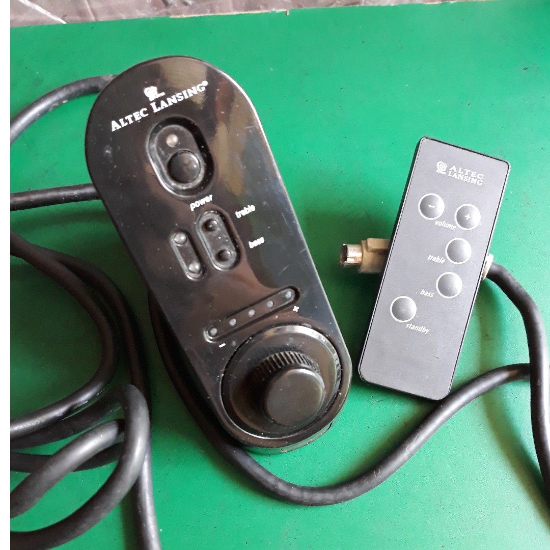 altec lansing volume control