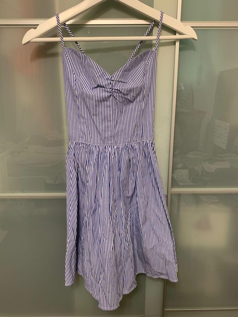 American Apparel Striped Dress Women s Fashion Tops Sleeveless on Carousell