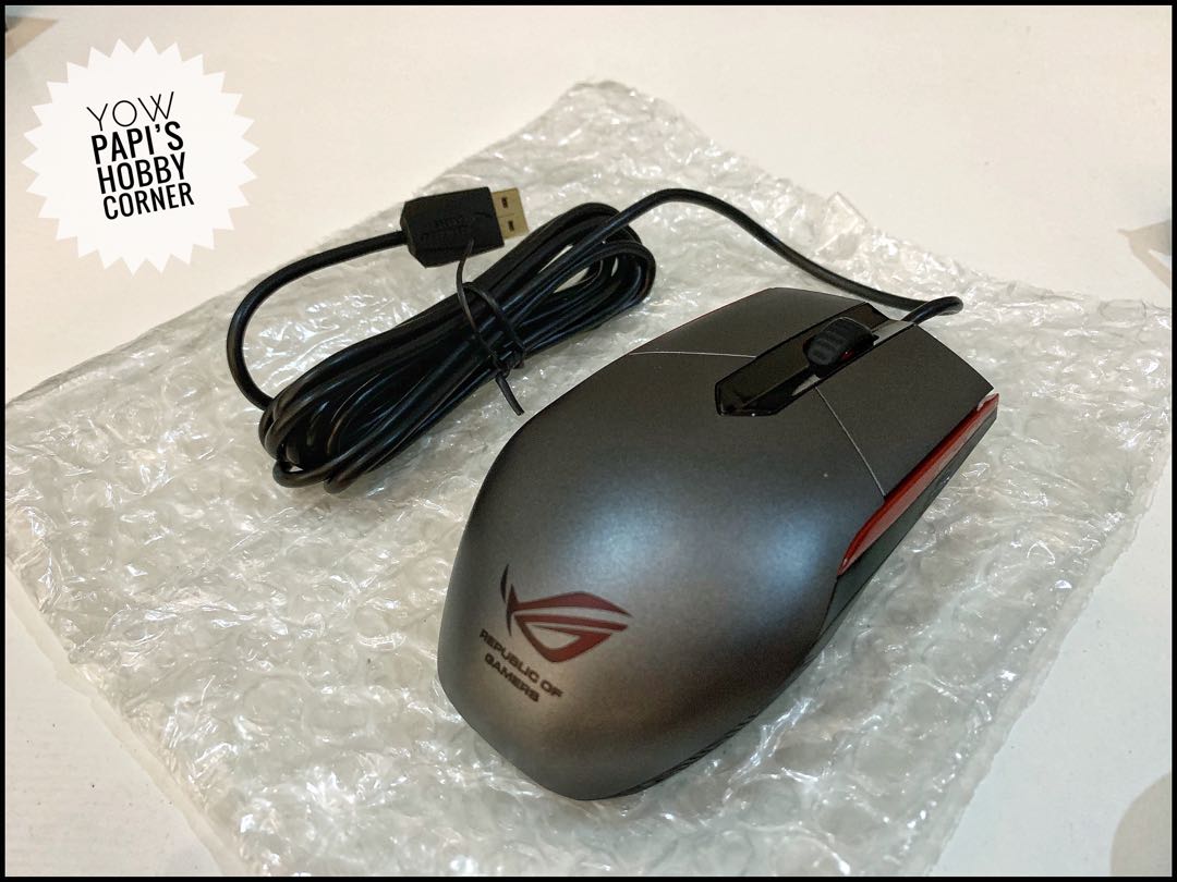 Asus Rog Sica Mouse Republic Of Gamers Electronics Computer Parts Accessories On Carousell