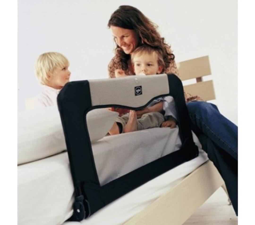 BabyDan Folding Bedrail Black, Babies & Kids, Baby Nursery & Kids