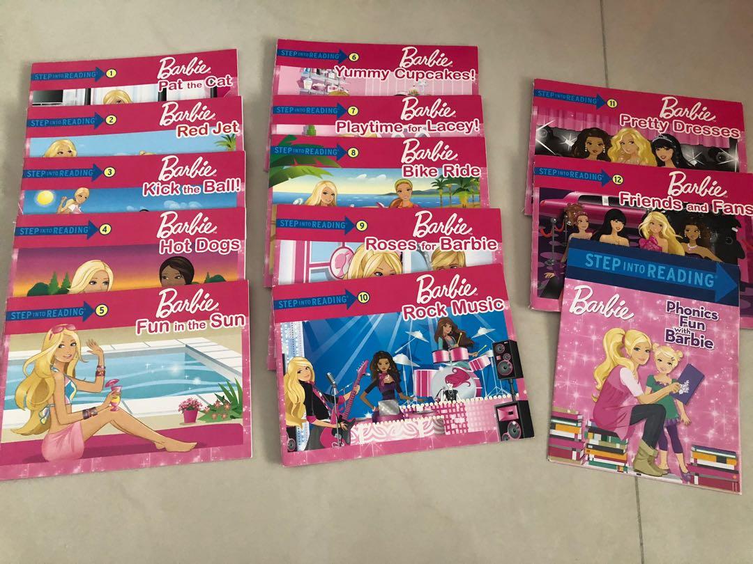 Barbie Step Into Reading Hobbies Toys Books Magazines Children S Books On Carousell