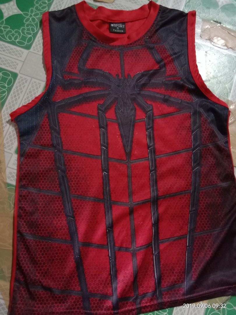 spiderman basketball jersey