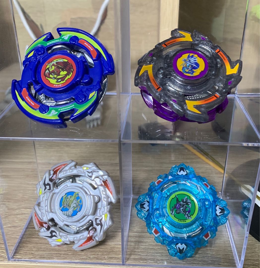 Beyblade Set Of Used Driger F Dranzer F Dragoon S And Draciel S Hobbies Toys Toys Games On Carousell