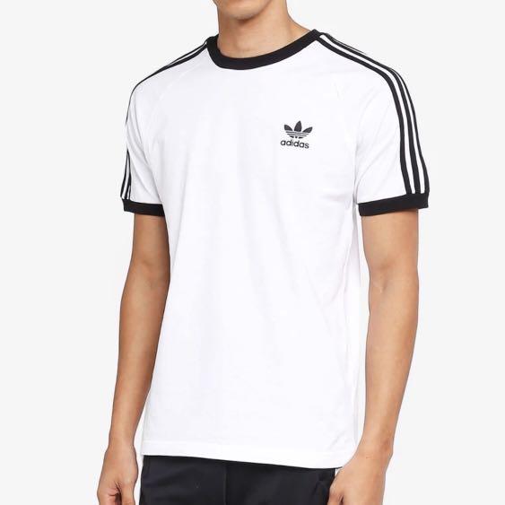 adidas originals 3 stripe tee
