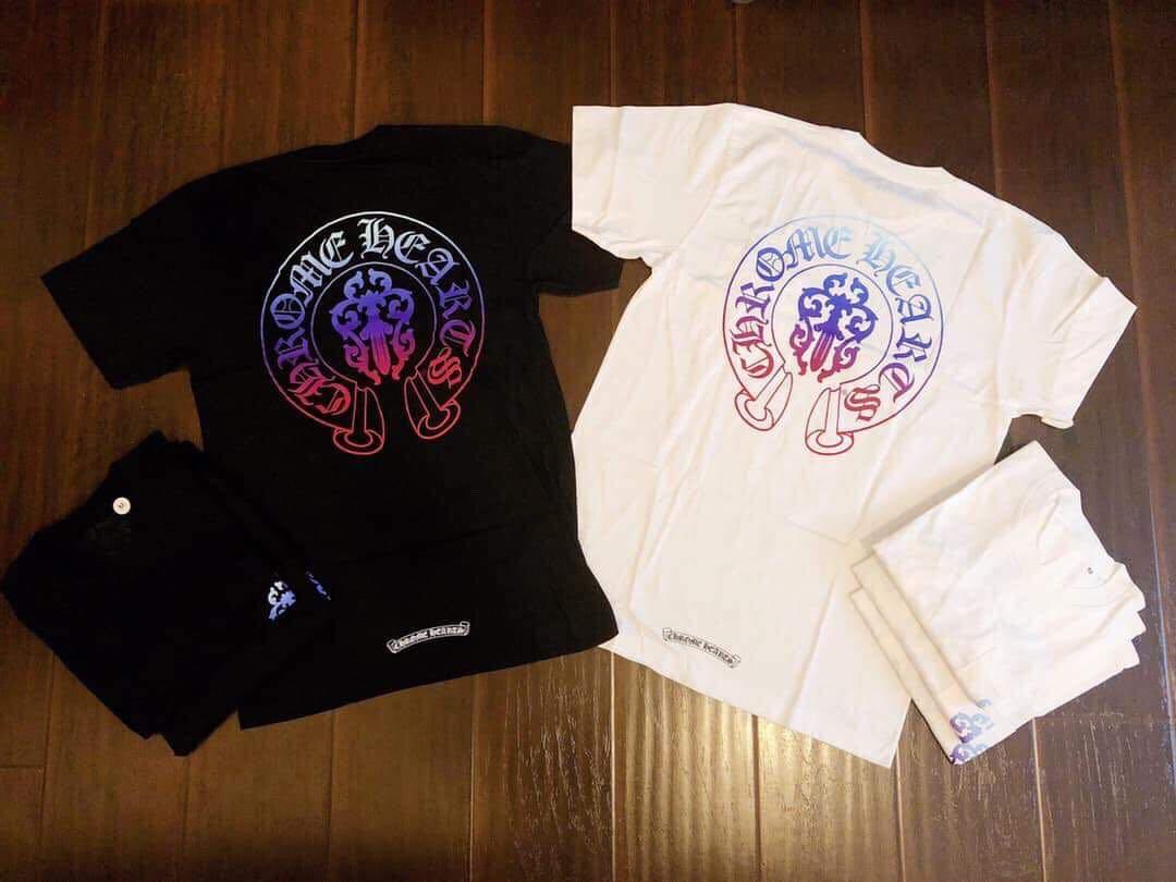 Purple chrome hearts shirt Clearance