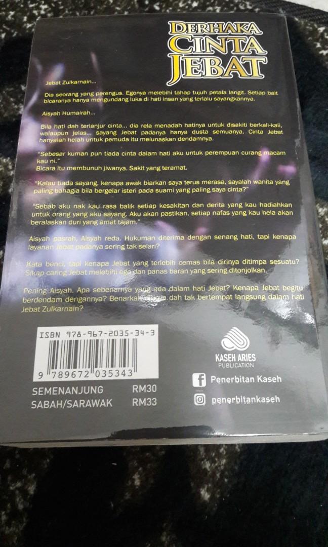 Derhaka Cinta Jebat Books Stationery Books On Carousell