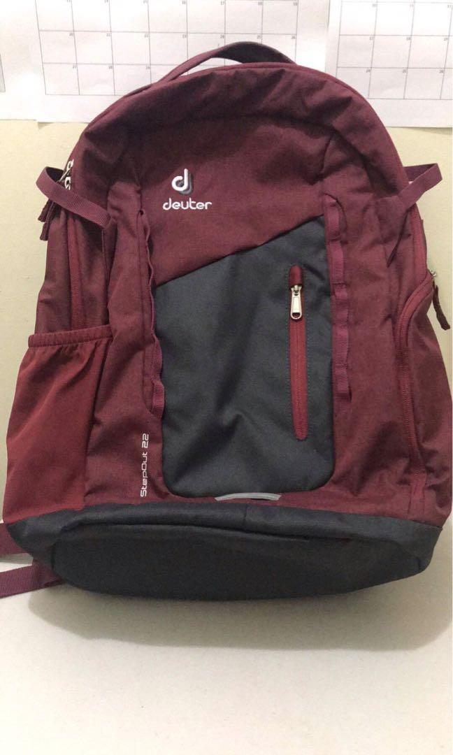 Deuter Backpack (Category: Backpacks) located in Manila. Submitted by garagesaleworthy (Listing ID 249851068, Image 1). Description: Used only once. Bought for 2,500.
