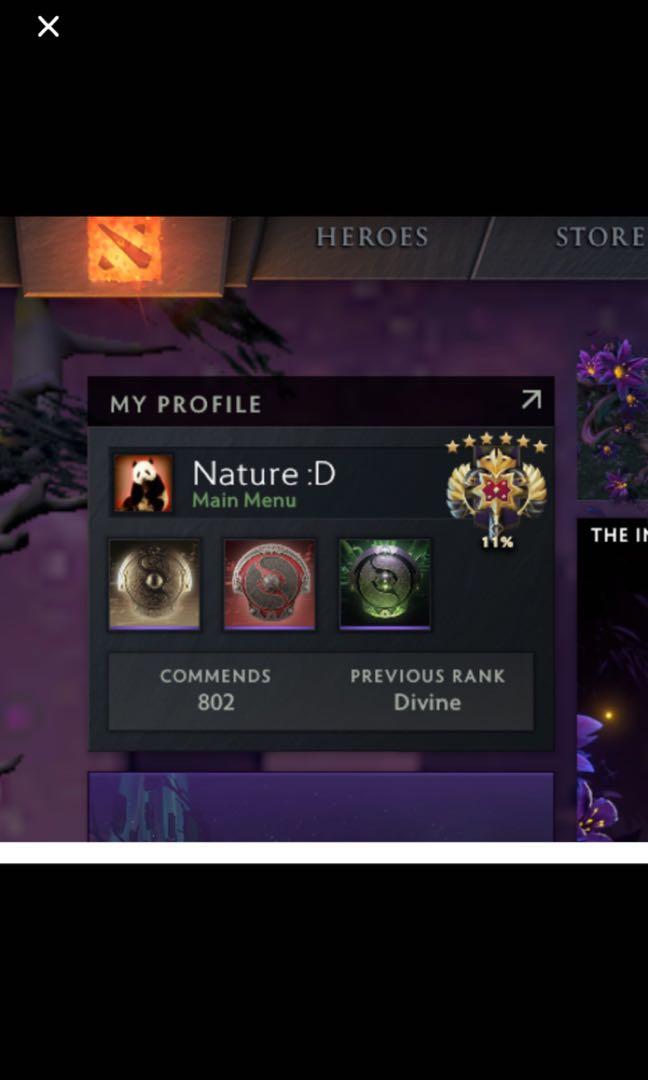 Dota 2 4 4k Mmr Account Toys Games Video Gaming Video Games