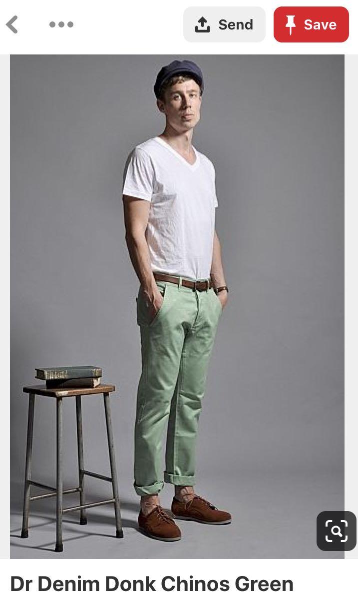 Dr Denim Donk Chino in Men's Fashion, Bottoms, Chinos on Carousell