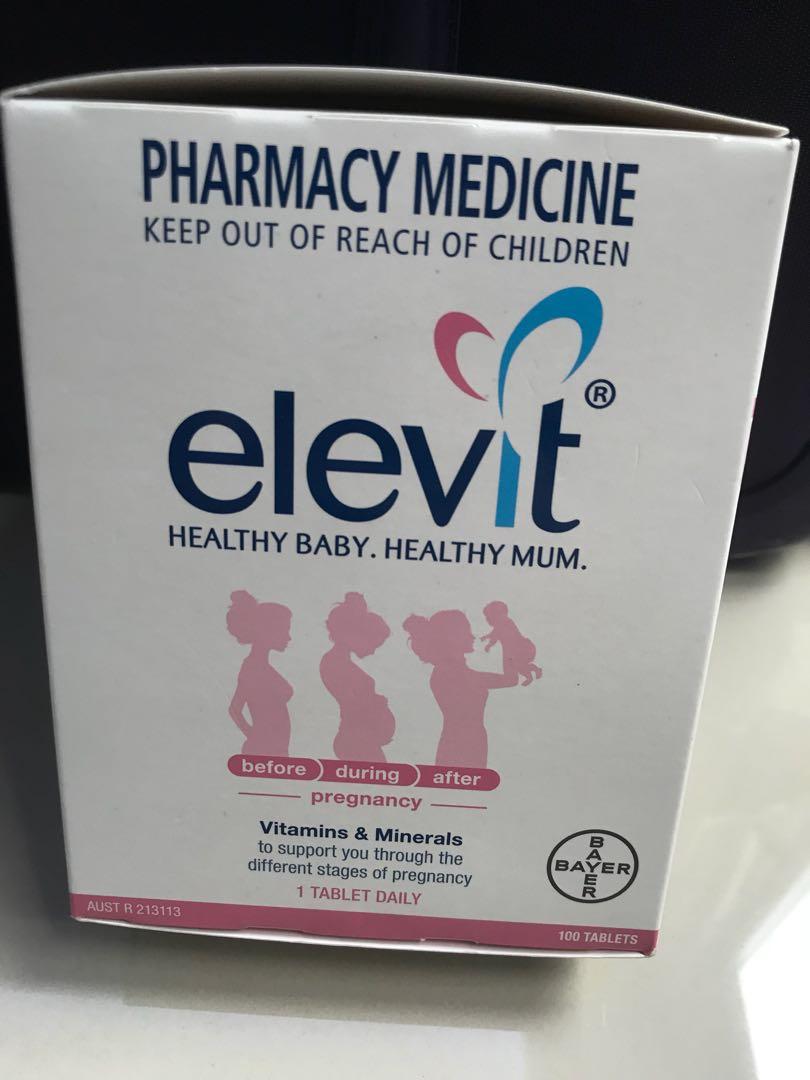 Elevit With Iodine 100 Tablets Bayi Anak Lainnya Di Carousell