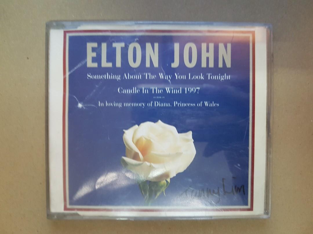 Elton John In Loving Memory Of Diana Princess Of Wales Single Cd Music Media Cd S Dvd S Other Media On Carousell