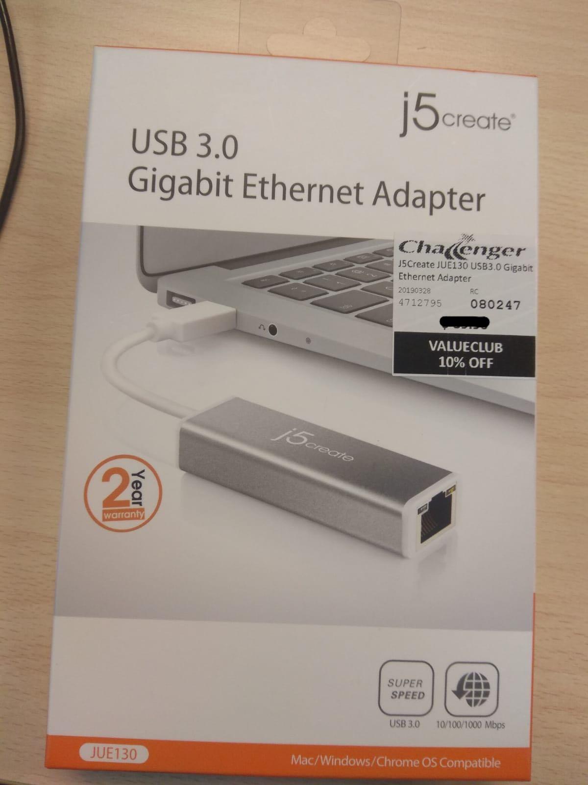 Ethernet Adaptor, Computers & Tech, Parts & Accessories, Cables ...