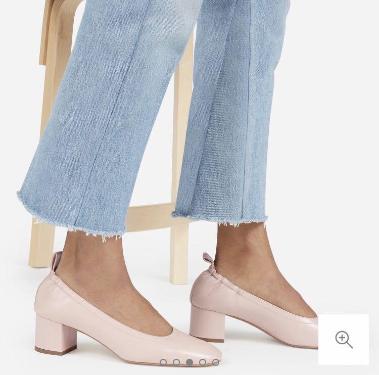 Everlane day heel pale rose deals