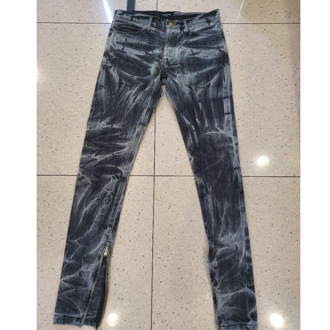 fear of god holy water jeans