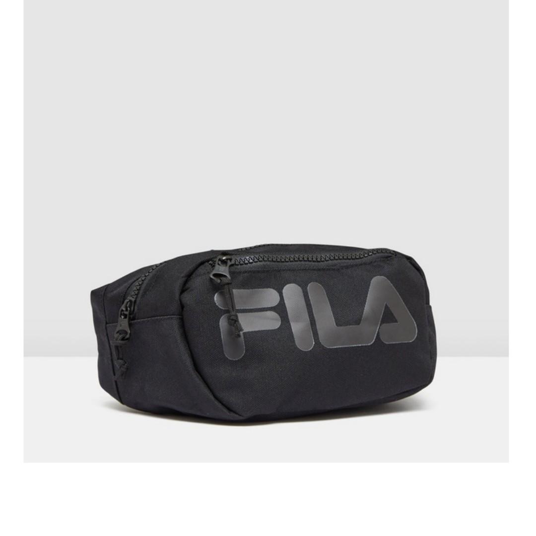 black fila bum bag