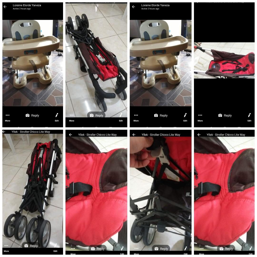 For Sale Chicco Stroller Lite Weight Good As New And Booster
